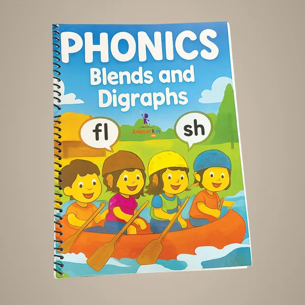 Multicolor_Phonics_For_Early_Learner_-_Blends_And_Digraphs_Sounds_Worksheet
