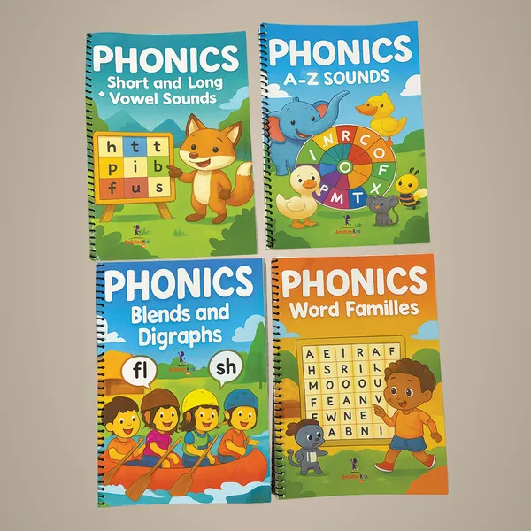 Multicolor_Phonics_4-Book_Set_–_Vowels,_A–Z_Sounds,_Blends_&_Word_Families_Worksheet