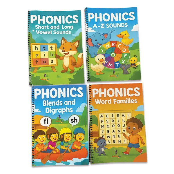 Multicolor_Phonics_4-Book_Set_–_Vowels,_A–Z_Sounds,_Blends_&_Word_Families_Worksheet