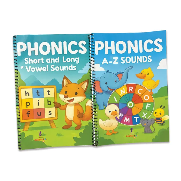 Multicolor_Phonics_4-Book_Set_–_Vowels,_A–Z_Sounds,_Blends_&_Word_Families_Worksheet