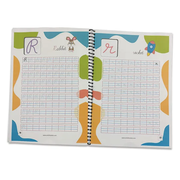 Multicolor_Cursive_Writing_-_Capital_And_Small_Letters_Worksheet