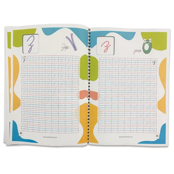 Multicolor_Cursive_Writing_-_Capital_And_Small_Letters_Worksheet