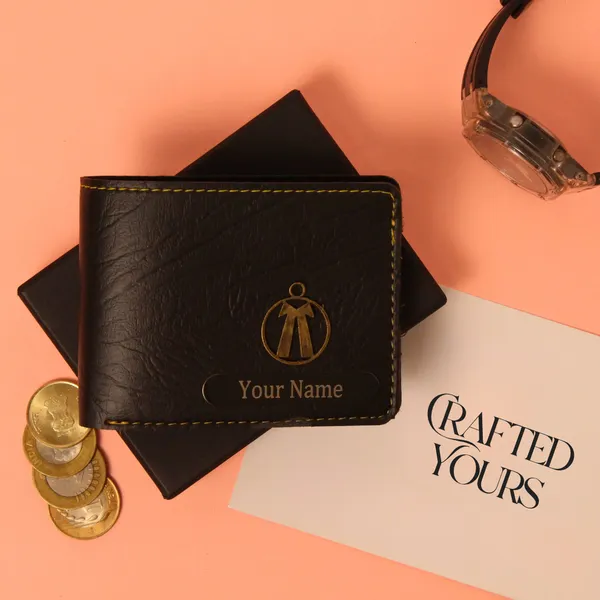 Black_Personalised_Ridge_Textured_Mens_Wallet