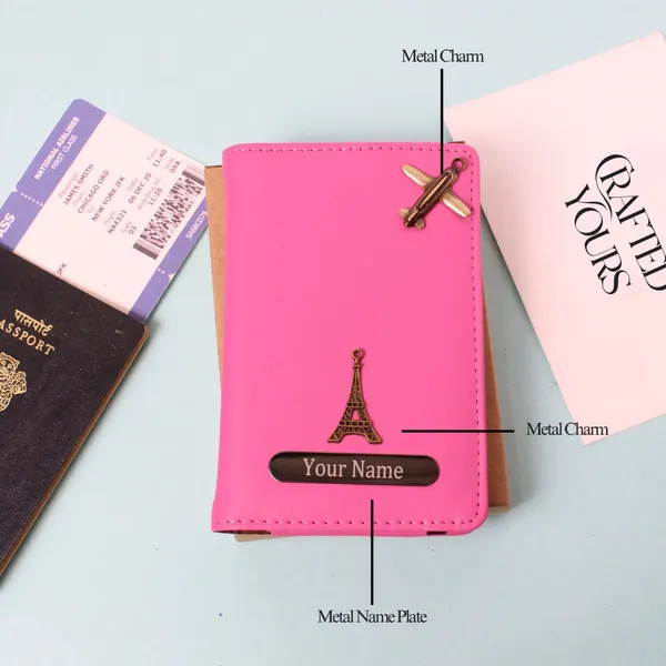 Dark_Pink_Personalised_Premium_Passport_Cover