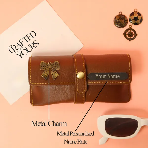 Tan_Personalised_Ridge_Textured_Goggle_Cover