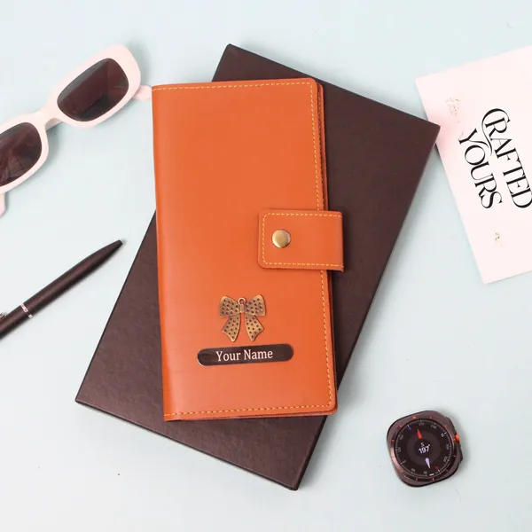 Tan_Personalised_Classic_Travel_Wallet