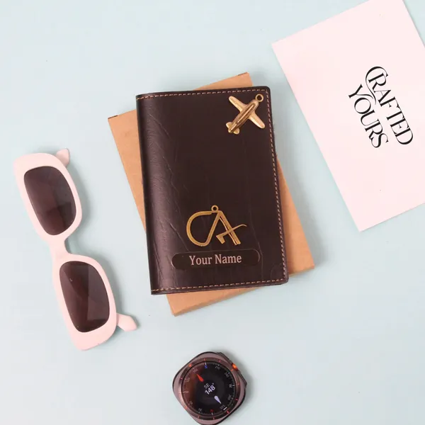Black_Personalised_Ridge_Textured_Passport_Cover