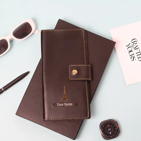 Black_Personalised_Classic_Travel_Wallet