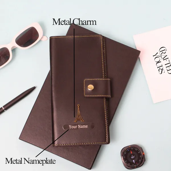 Black_Personalised_Classic_Travel_Wallet
