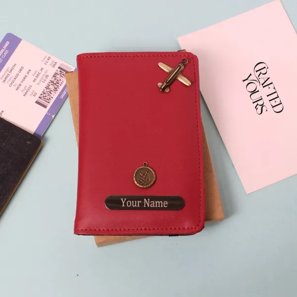 Maroon_Personalised_Premium_Passport_Cover