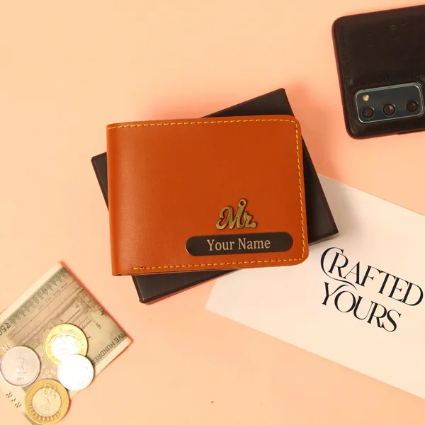 Tan_Personalised_Classic_Mens_Wallet