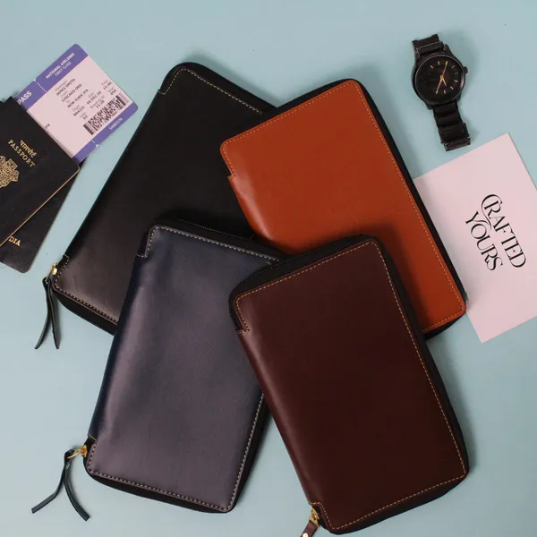 Tan_Personalised_Classic_Zippered_Travel_Case