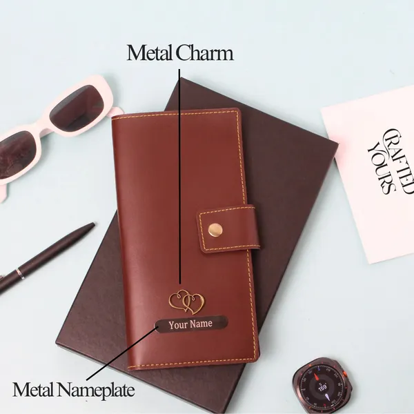 Brown_Personalised_Classic_Travel_Wallet