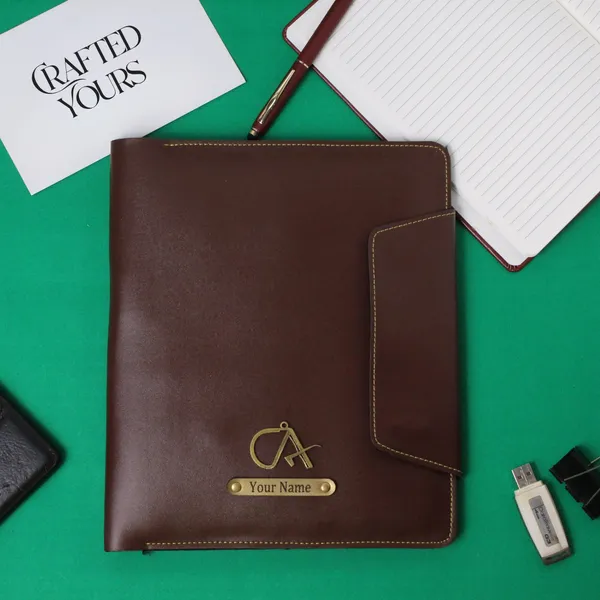 Brown_Personalised_Classic_Office_Organizer