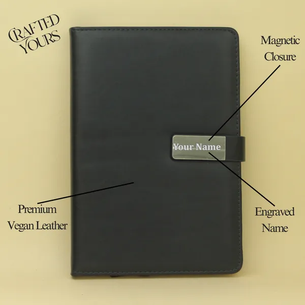 Blue_Personalised_Premium_Magnetic_Loop_Dairy