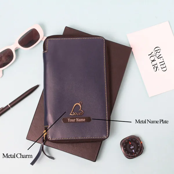 Navy_Blue_Personalised_Classic_Zippered_Travel_Case