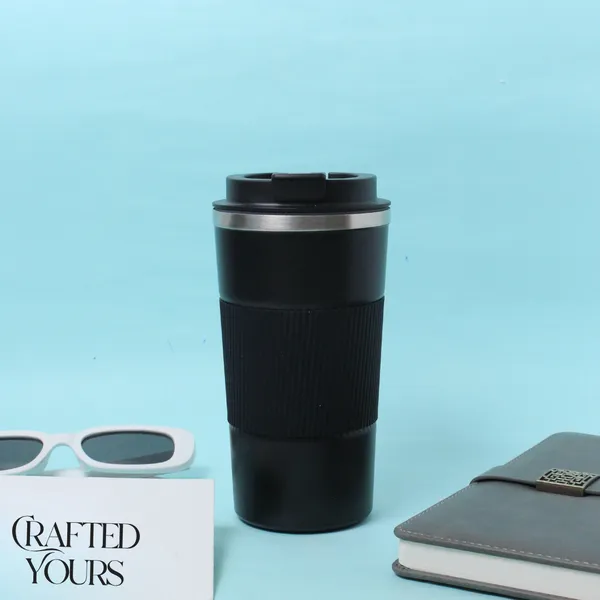 Black_Personalised_Coffee_Flask_With_Grip