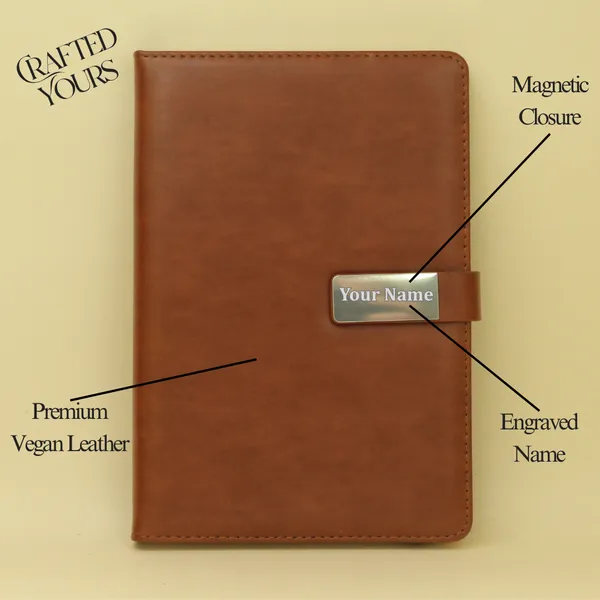 Tan_Personalised_Premium_Magnetic_Loop_Dairy