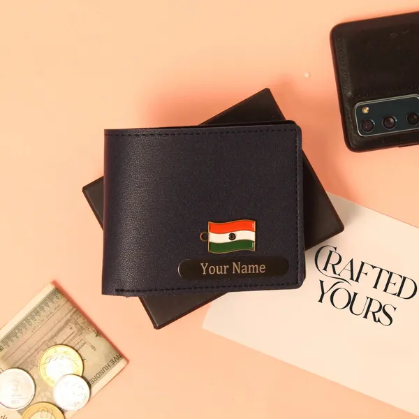 Navy_Blue_Personalised_Pebble_Textured_Mens_Wallet