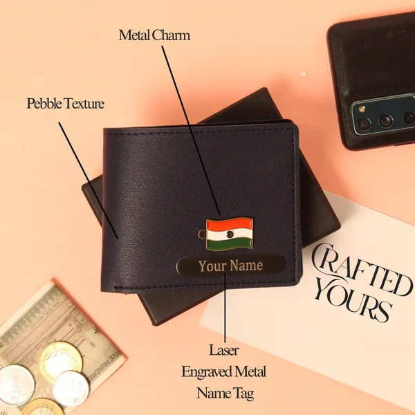 Navy_Blue_Personalised_Pebble_Textured_Mens_Wallet