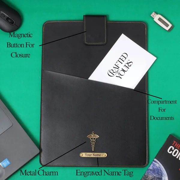 Black_Personalised_Classic_Laptop_Sleeve