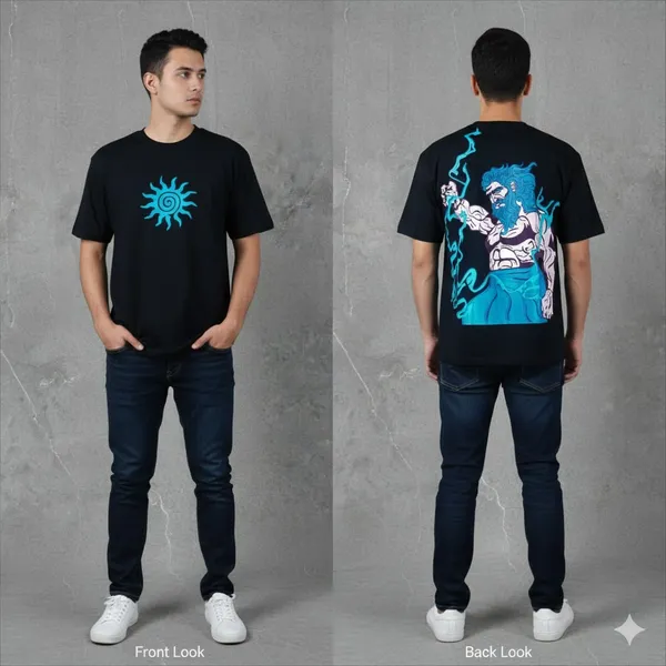 Black_Elegant_Design_Odin_Oversized_T_Shirt_For_Men