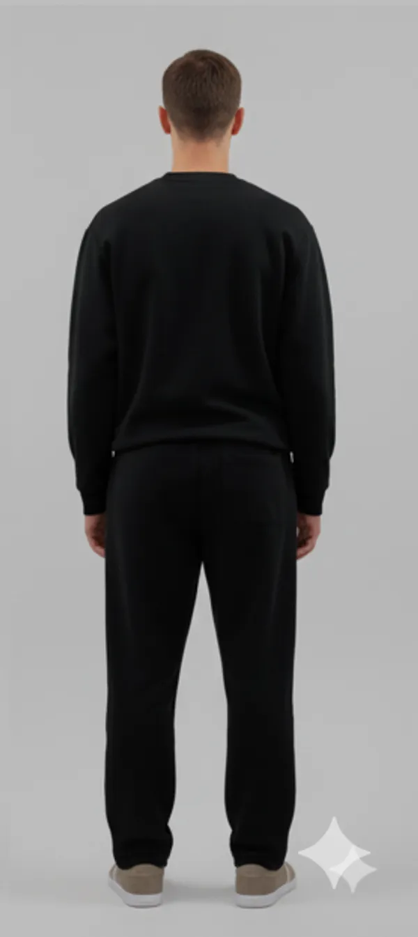 Black_Elegant_Design_Genze_Lower_For_Men