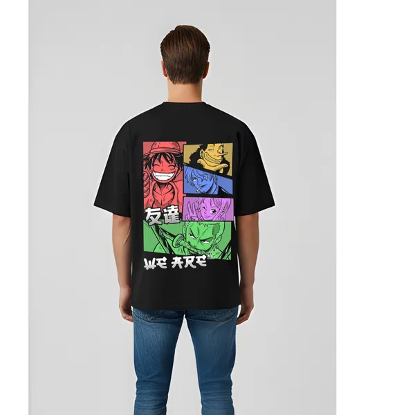 Black_Elegant_Design_Oversized_Printed_T-Shirt_For_Men