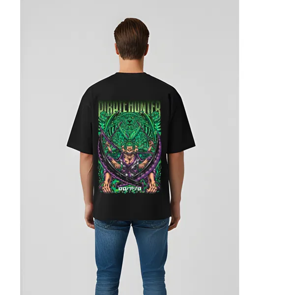 Black_Elegant_Design_Oversized_Printed_T-Shirt_For_Men