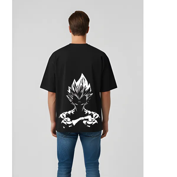 Black_Elegant_Design_Oversized_Printed_T-Shirt_For_Men