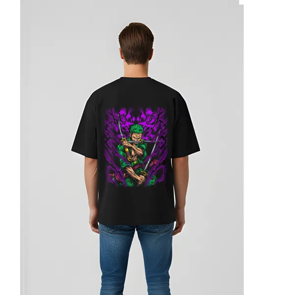 Black_Elegant_Design_Oversized_Printed_T-Shirt_For_Men
