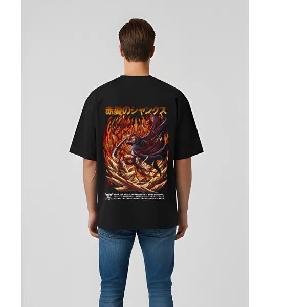 Black_Elegant_Design_Printed_Oversized_T-Shirt_For_Men
