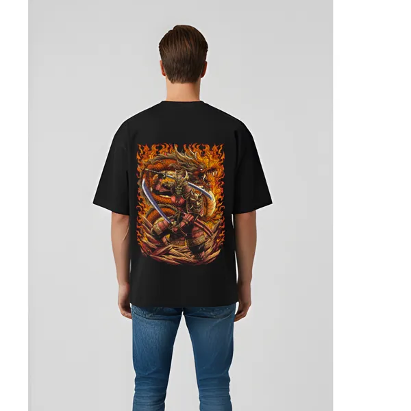 Black_Elegant_Design_Printed_Oversized_T-Shirt_For_Men