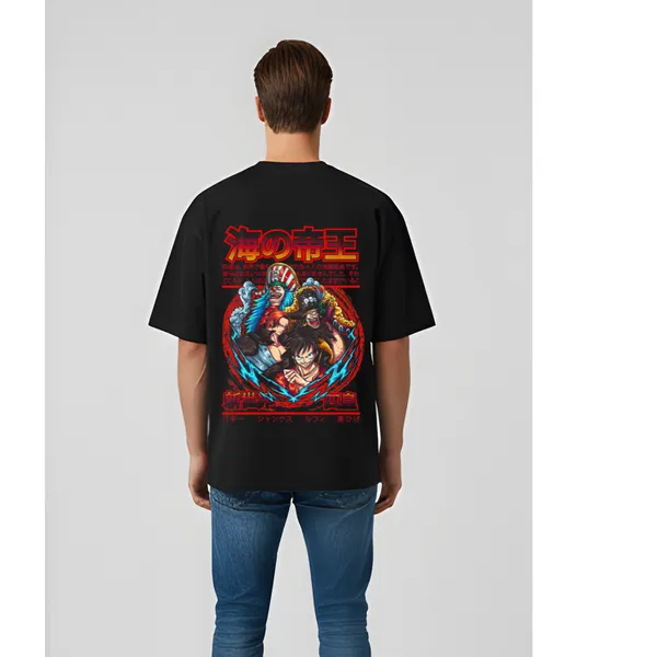 Black_Elegant_Design_Printed_Oversized_T-Shirt_For_Men
