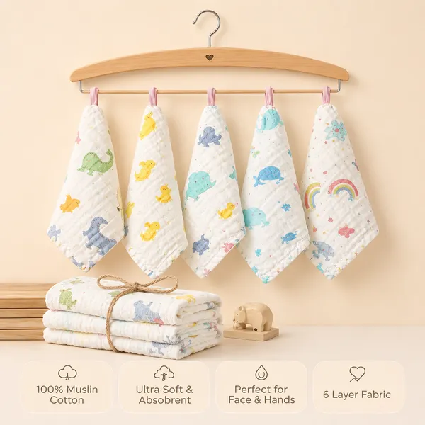 6-Layer_Muslin_Cotton_Face_Towels_|_25_cm_x_25_cm_|_Print_May_Vary