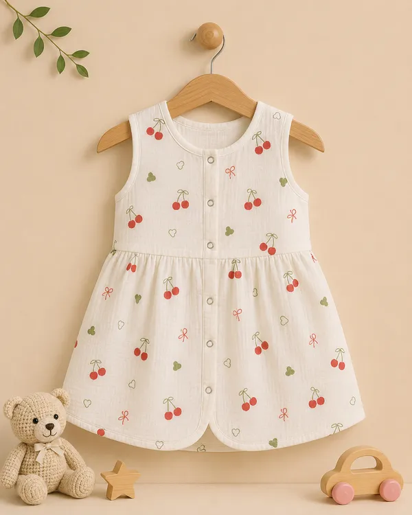Muslin_Cotton_Open_Frock_-_Cherry_+_Pinky_Moo_+_Hearts