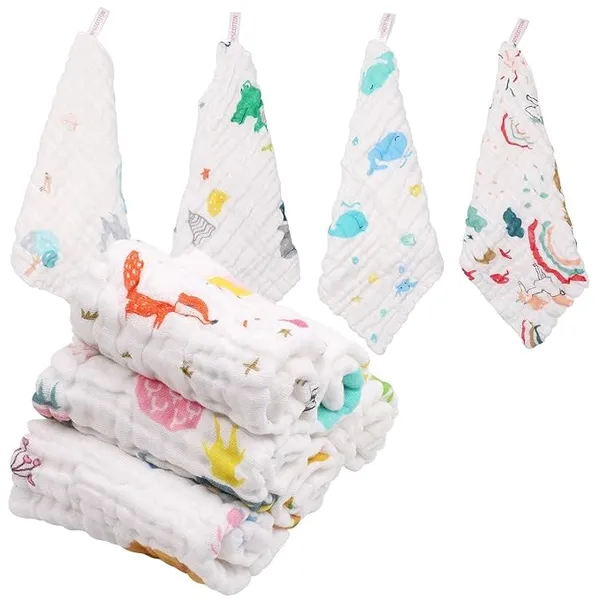 6-Layer_Muslin_Cotton_Face_Towels_|_25_cm_x_25_cm_|_Print_May_Vary