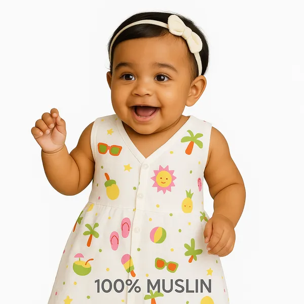 Muslin_Cotton_Chest_Cut_Frock_-_Beach_Day