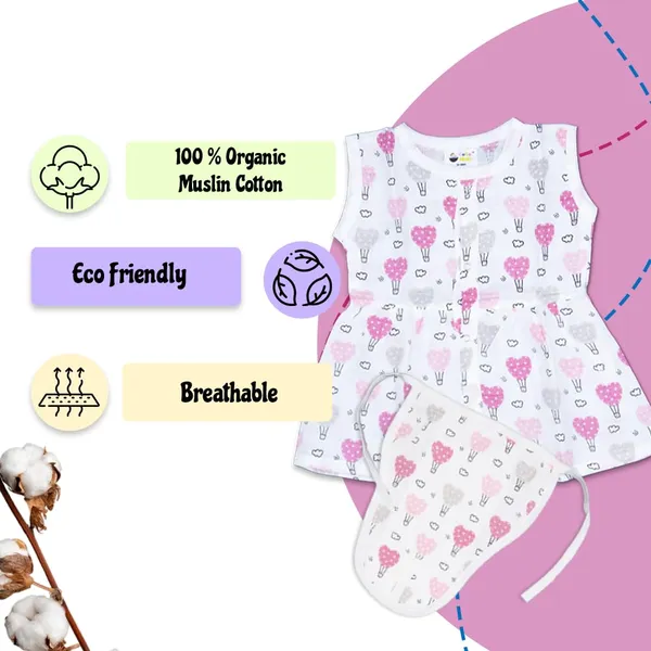 Muslin_Cotton_Frock_With_Nappy_-_Pinky