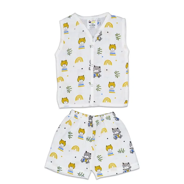Muslin_Cotton_Jabla_With_Short_|_Assorted