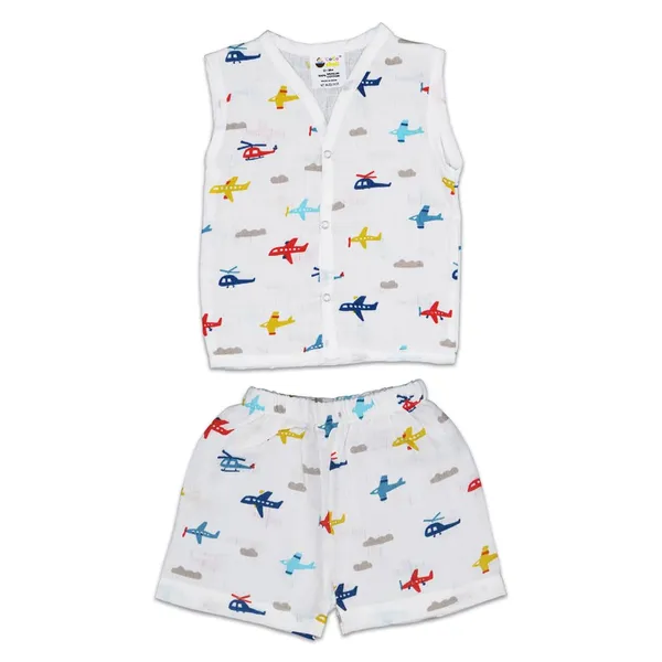 Muslin_Cotton_Jabla_With_Short_|_Assorted