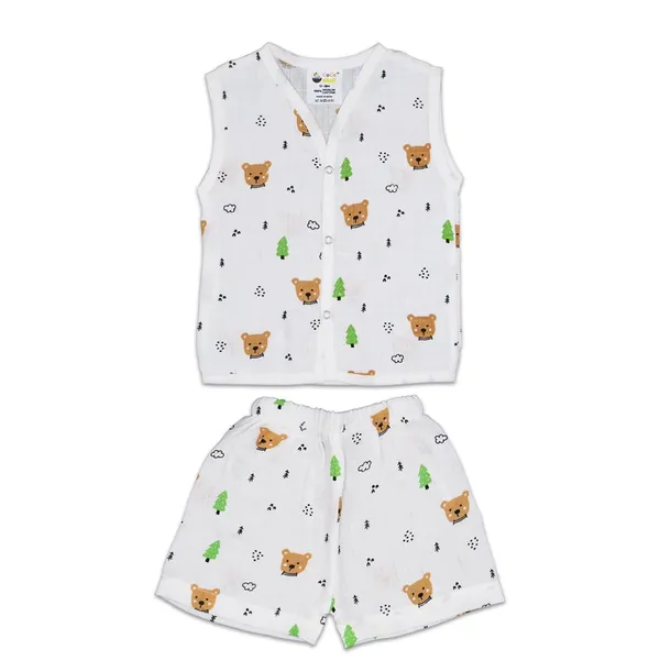 Muslin_Cotton_Jabla_With_Short_|_Assorted