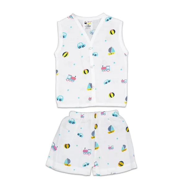 Muslin_Cotton_Jabla_With_Short_|_Assorted