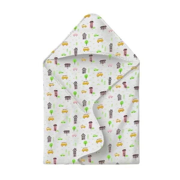 Muslin_Cotton_Hooded_Towel_|_70X70_Cm_|_Double_Layer_Towel_|_Stars_+_Gardening
