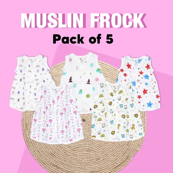 Muslin_Cotton_Chest_Cut_Frock_-_Assorted
