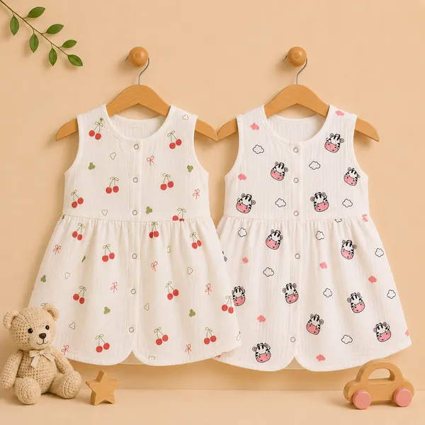 Muslin_Cotton_Open_Frock_-_Cherry_+_Pinky_Moo