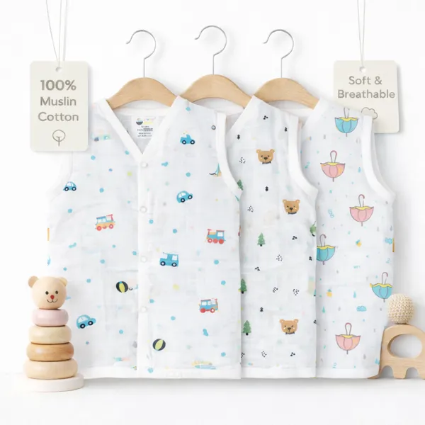 Muslin_Jabla_-_Sleeveless_-_Track_Wheels_+_Forest_+_Umbrella