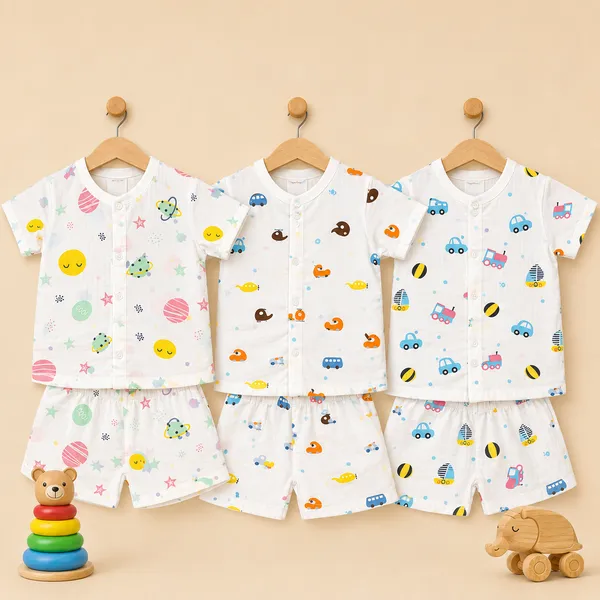 Muslin_Cotton_Jabla_With_Short_|_Planets_+_Motorized_+_Track_Wheels