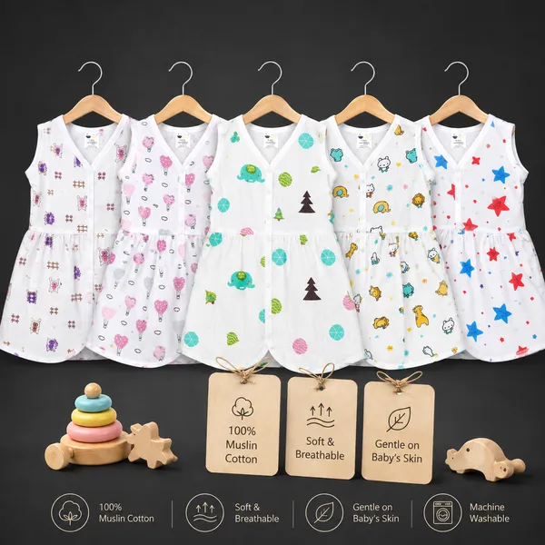 Muslin_Cotton_Chest_Cut_Frock_-_Assorted