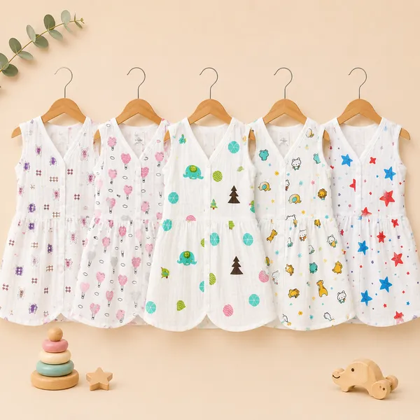 Muslin_Cotton_Chest_Cut_Frock_-_Assorted